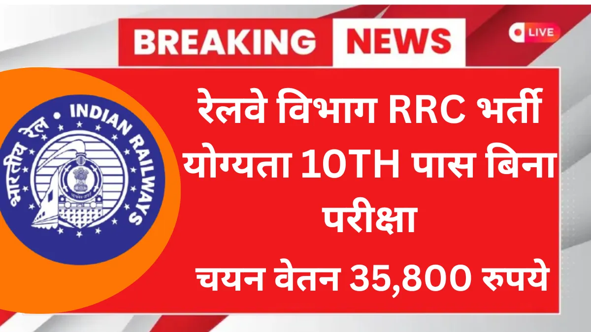 RRC WCR Apprentice Recruitment 2025 Apply Online
