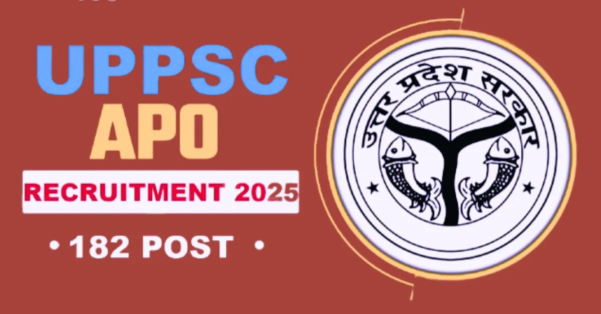 UPPSC APO Recruitment 2025 Notification Out