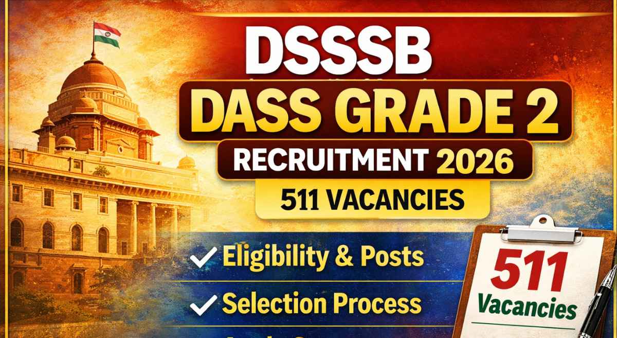 DSSSB DASS Grade 2 Recruitment 2026