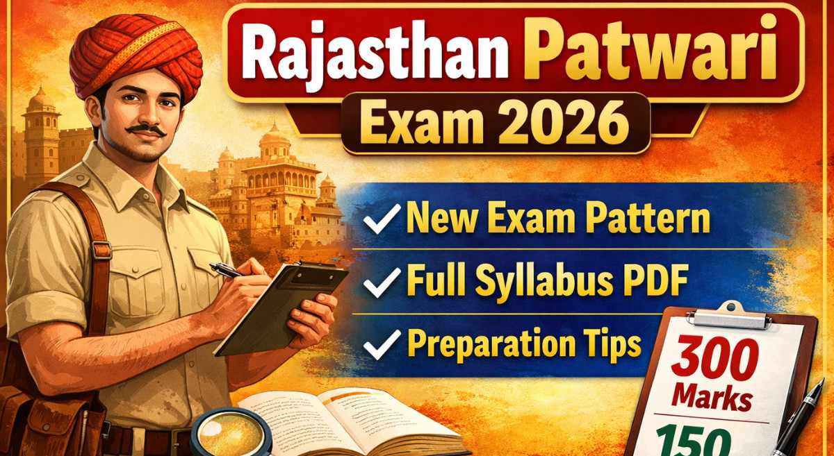 Rajasthan Patwari Syllabus in Hindi - PDF Download