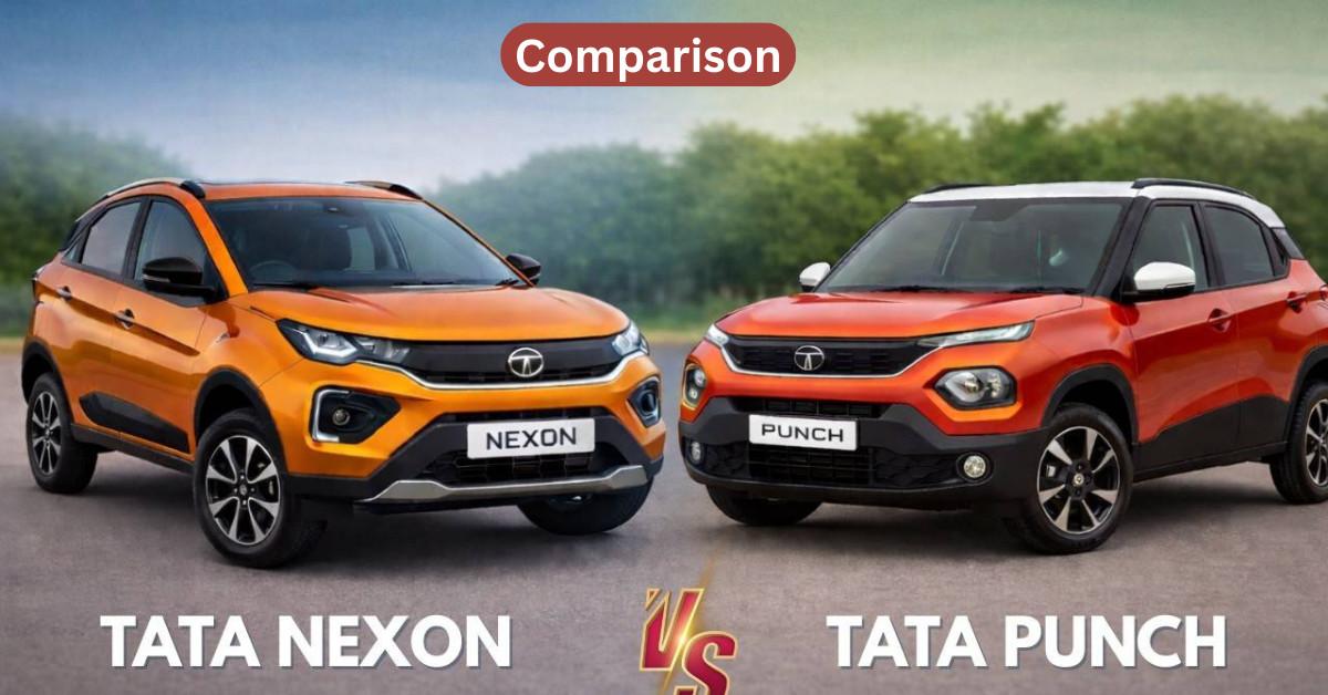 Tata Punch Turbo Petrol Vs Tata Nexon