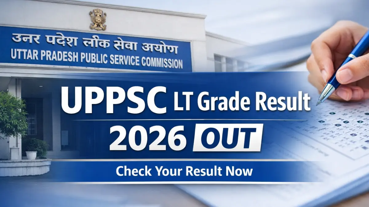 UPPSC LT Grade Assistant Teacher Result 2026