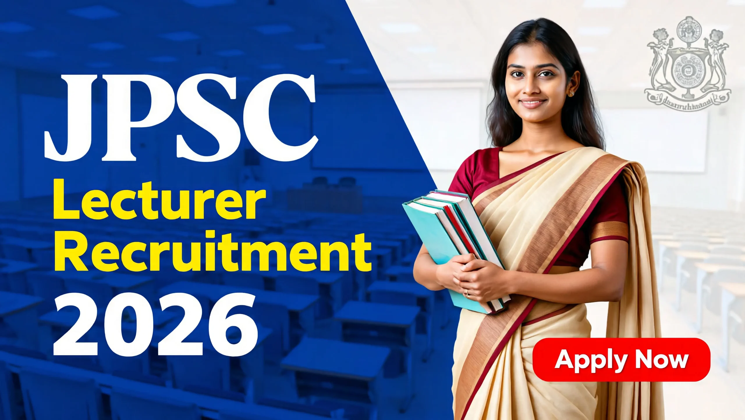 JPSC Lecturer Recruitment 2026 [349 Posts] Apply Online