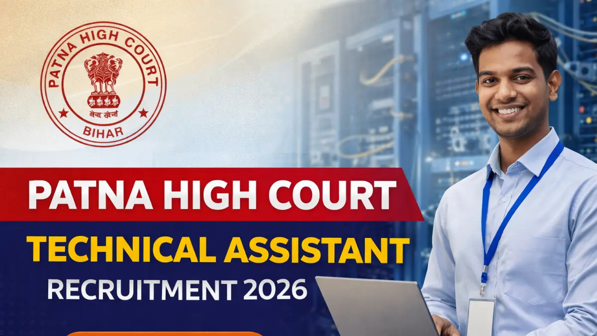 Patna High Court Technical Assistant Recruitment 2026